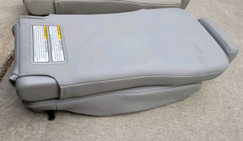 11-20 Toyota Sienna Seat Center Middle Rear Jump Leather Gray 8th Seat Removable, US $333.33, image 2