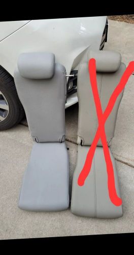 11-20 Toyota Sienna Seat Center Middle Rear Jump Leather Gray 8th Seat Removable, US $333.33, image 3