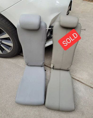 11-20 Toyota Sienna Seat Center Middle Rear Jump Leather Gray 8th Seat Removable, US $333.33, image 7