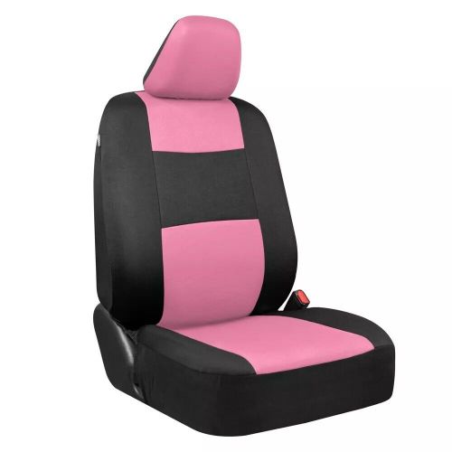 Pink Car Seat Covers - Full Set Split Bench PolyPro w/Headrest Covers, US $47.84, image 5