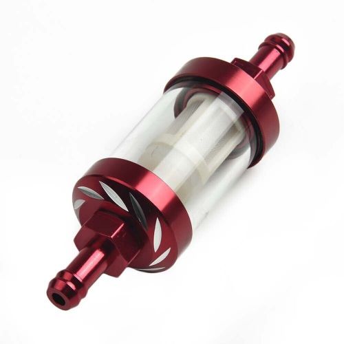 Inline filter fuel motorcycle parts 1* 5/16\'\' 8mm 93mm length accessories