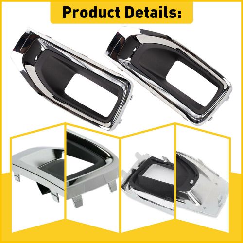 Fit For 2015-2020 GMC Yukon XL etc Right & Left Side Fog Light Cover Pair EPO, US $61.99, image 2