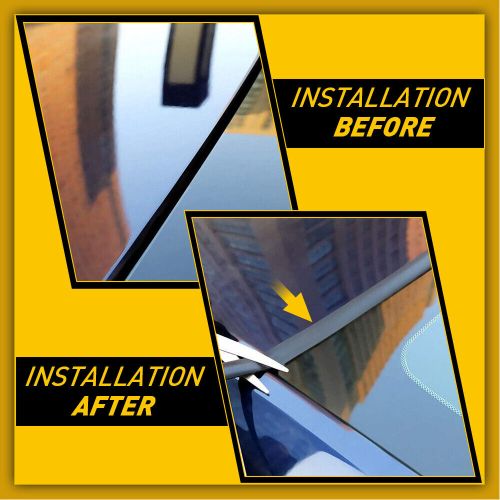 4M Car Windshield Roof Seal Noise Insulation Rubber Strip Sticker Accessories D, US $11.99, image 3