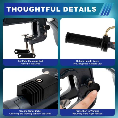 3.5HP 2Stroke 2.5KW Outboard Motor Fishing Boat Engine CDI Water Cooling System, US $199.19, image 3