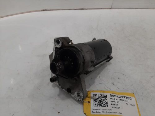 2011 PEUGEOT BIPPER Mk1 1.4L Diesel 5 Speed Manual STARTER MOTOR, US $, image 6