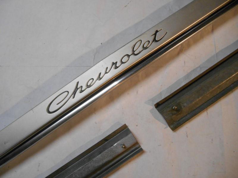 1965 Impala convertible coupe four door passenger car rear trunk aluminum trim, US $79.99, image 5