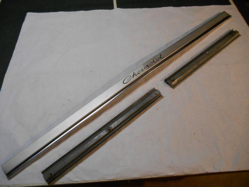 1965 Impala convertible coupe four door passenger car rear trunk aluminum trim, US $79.99, image 6