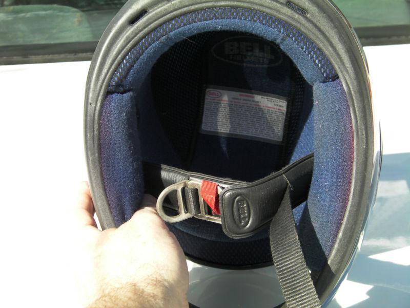 Classic Bell Full Helmet - Red White Blue Black Patriotic Thunderbolt 7 3/4-62cm, US $35.99, image 10