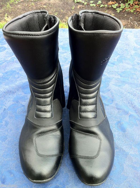 ◄█ tourmaster waterproof hipora motorcycle boots men's 12 us 46 eur street road