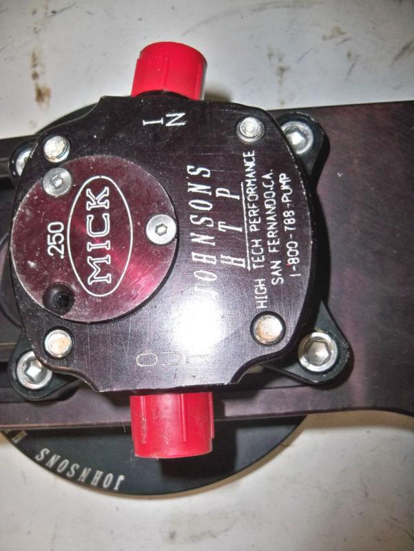 Johnson brand Rear end pump cmplete nice .250 valve ARCA NASCAR late model , US $89.00, image 3