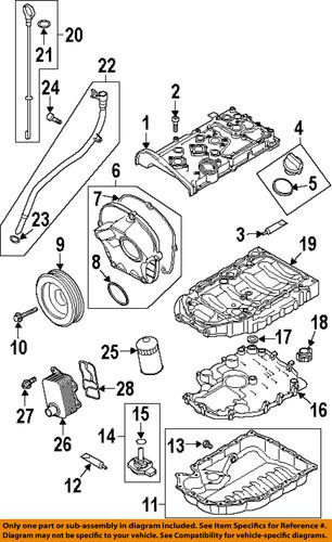 Audi oem d154103a1 engine parts-valve cover sealer
