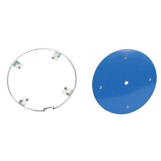 New aero gen. ii blue 15" non-beadlock mudcover kit w/ clear lexan cover