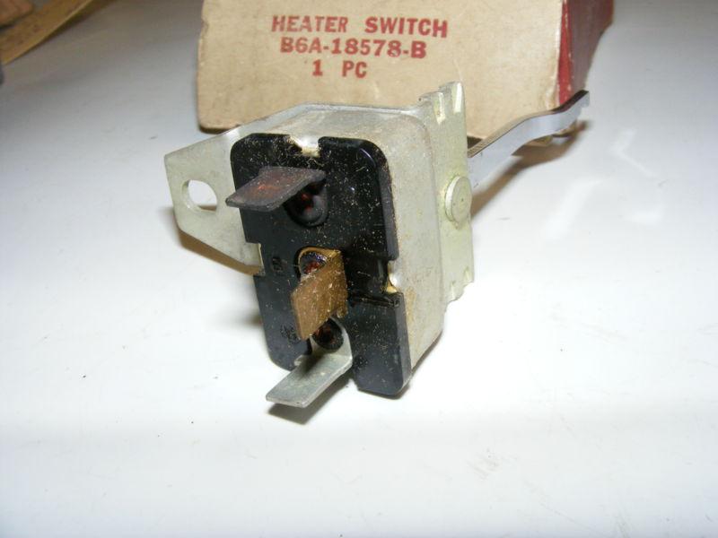 1956 FORD PASSENGER HEATER SWITCH NOS NEW B6A-18578-B, US $29.99, image 3