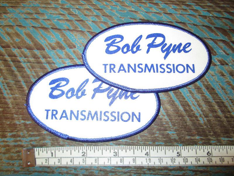 Two bob pyne transmission service station mechanic uniform patch dickies racing