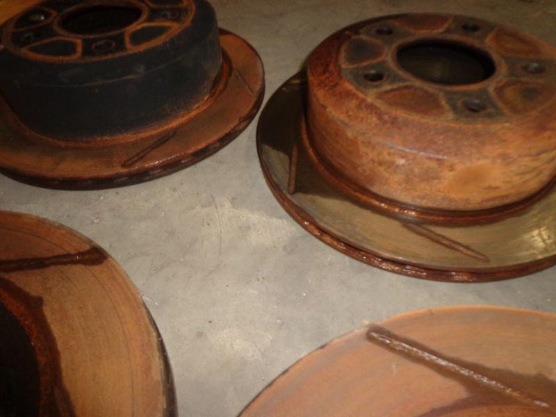 Find 0506 Pontiac GTO Brake Rotors Slotted Set Upgrade Front Rear