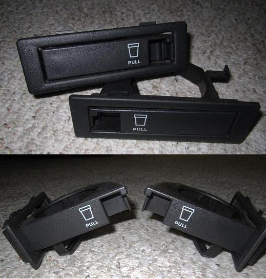 Ford- rear seat cup holders 92-96 bronco f150 f250  97 f250hd f350 oem back seat