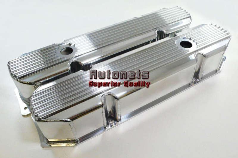 Chrysler fabricated finned v8 383-426-440 aluminum valve cover hot rat rod bbc