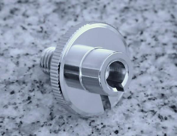 Yamaha yzf r6 r6s r1 chrome clutch cable adjuster