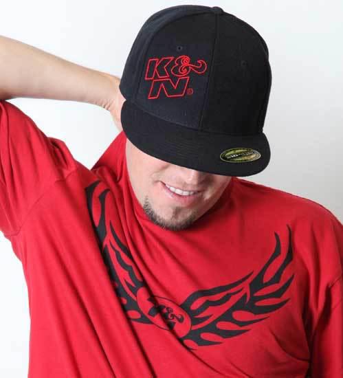 K&n hat inclined blk/red sm/med hat inclined black/red sm/ med 88-12072-m