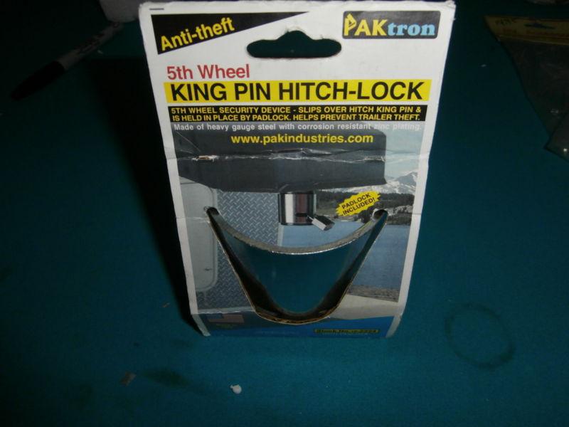 *new pakton 5th wheel king pin hitch-lock part #10-2224 "no padlock"