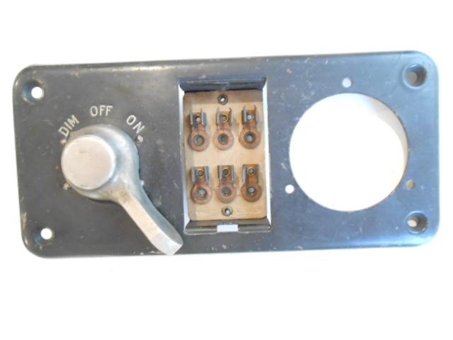 10 's 20 's chevrolet maxwell overland truck clum light switch dash panel