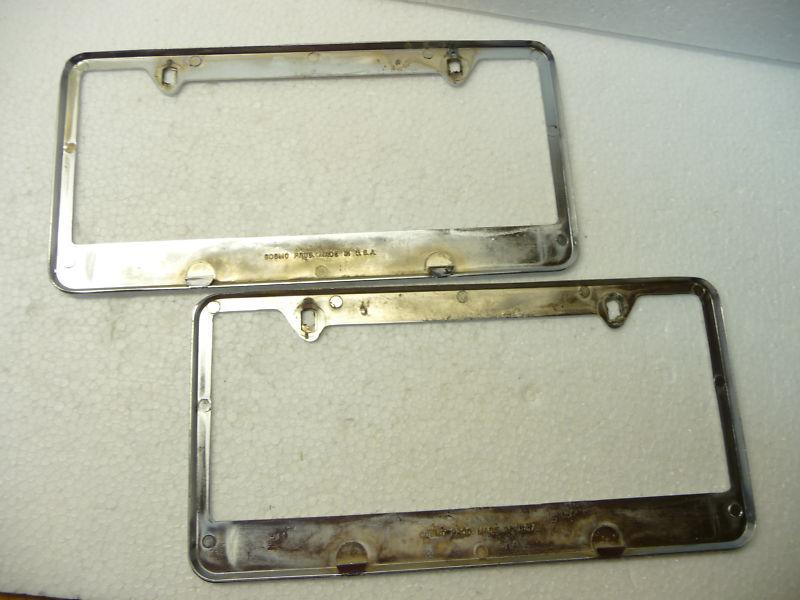 NOS BECKER BUICK (Spokane, WA) PAIR LICENSE PLATE FRAMES, US $26.00, image 2