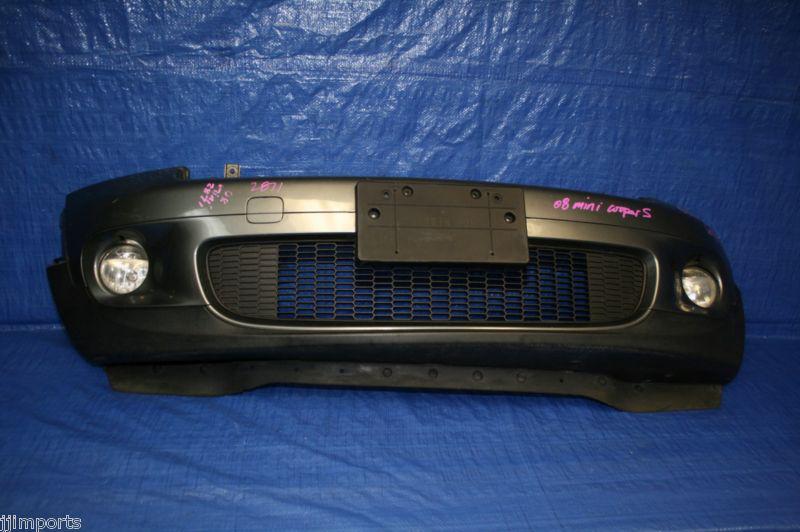 07 08 09 10 mini cooper s oem front bumper foglights grill mcs r56