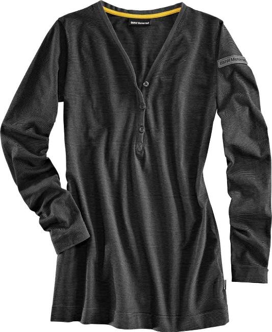 Bmw genuine motorcycle motorrad heritage shirt, ladies' color anthracite size xl