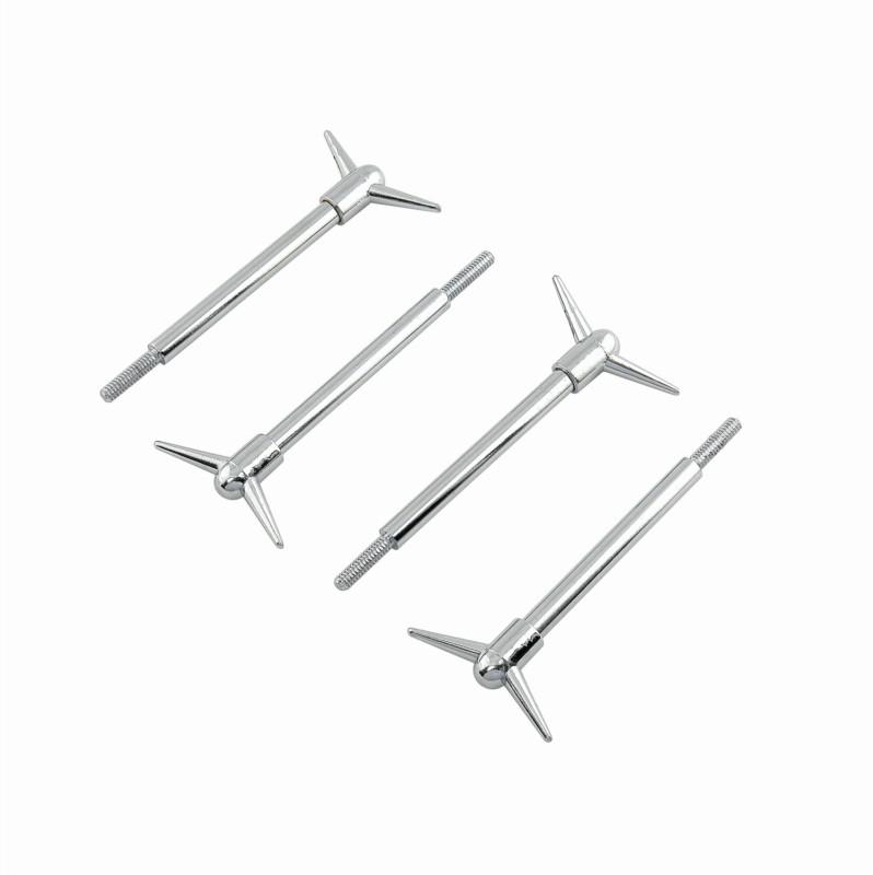 Mr. gasket 9826 chrome valve cover wing bolts