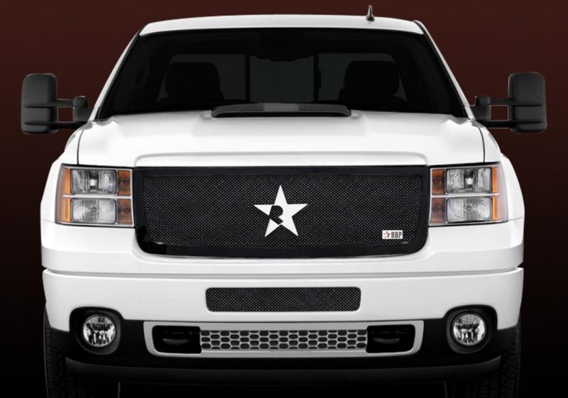 Rbp rolling big power 255206 custom bumper grille; 2 pc. rl series