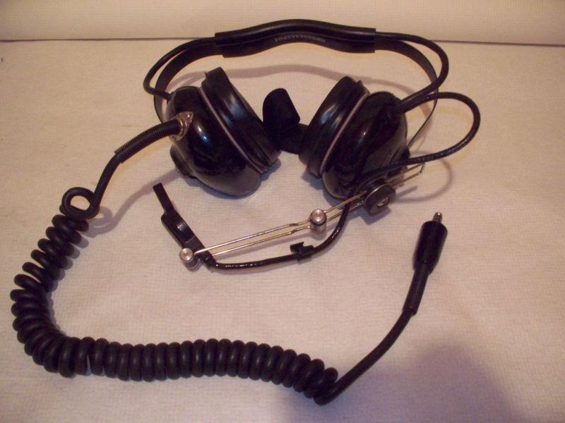 Aviator helicopter pilot headphones by motorola