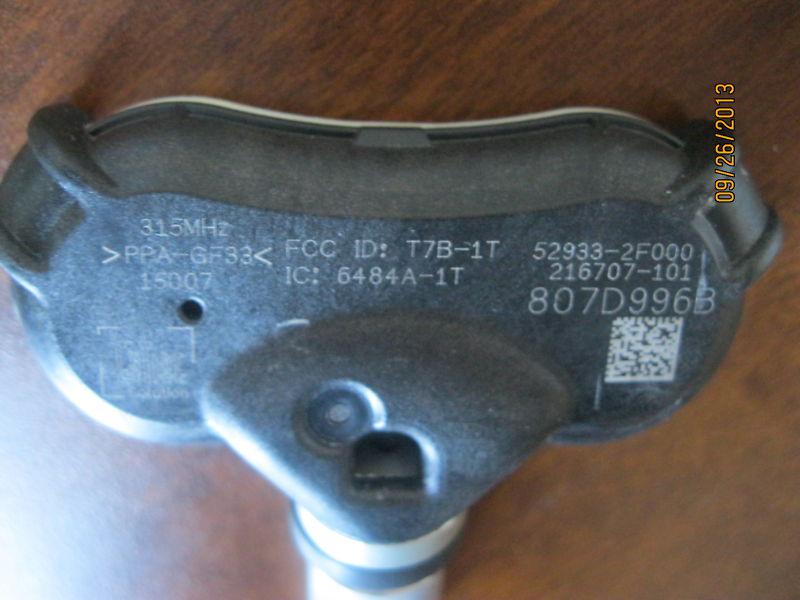 USED OEM Hyundai Kia TPMS Tire Pressure Sensor 52933-2F000 216707-101, US $29.99, image 3