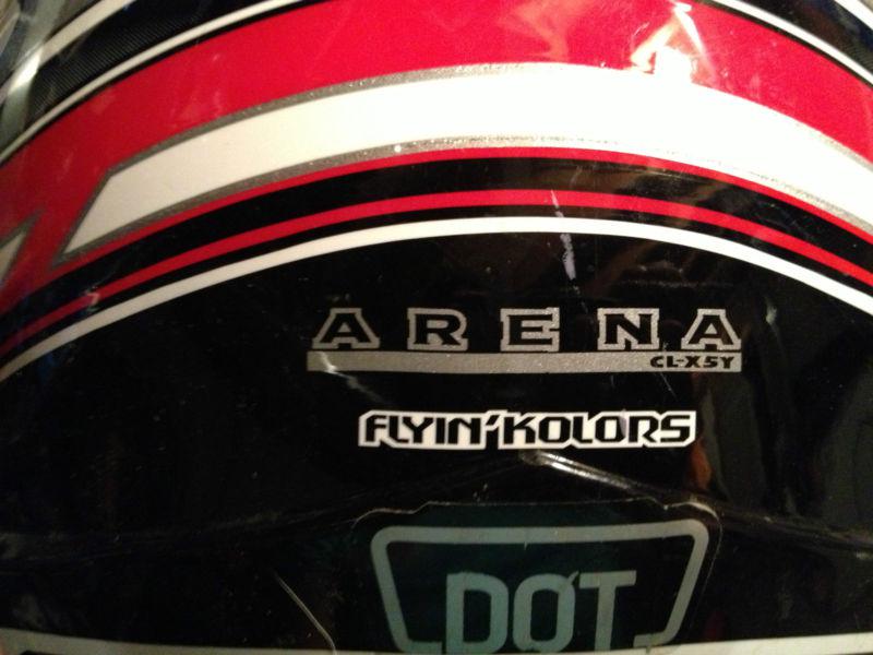 HJC CL-X5 ARENA MOTOCROSS MOTORCYCLE ORV FULL FACE HELMET -YOUTH XL, ADULT SMALL, US $24.99, image 2