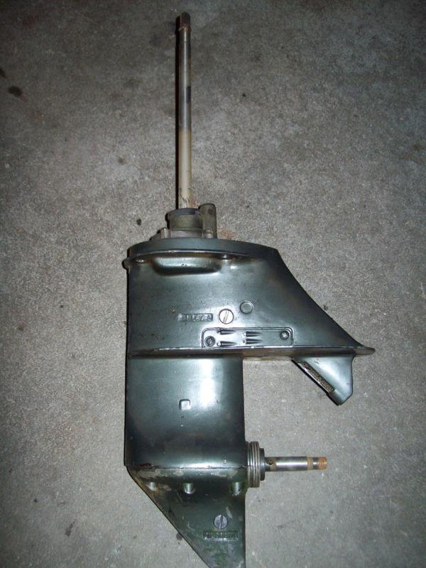 1964-1973 9.5 hp Johnson Evinrude OMC Outboard Lower Unit Gear Case Short Shaft, US $149.99, image 2