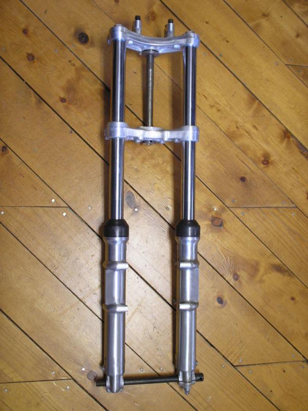 Nos red wing front fork 34mm roadrace, vintage motocross, ahrma, ceriani style 