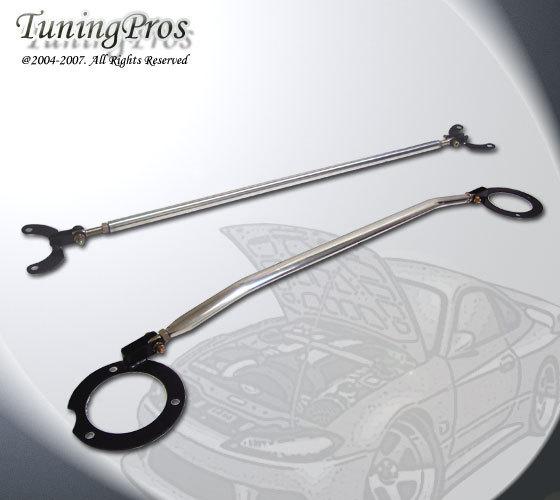 Mits mirage 97-01 de ls front rear up strut brace bar