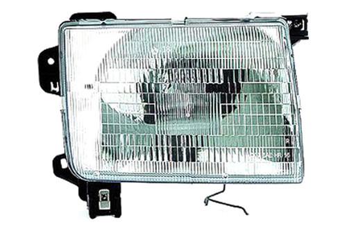 Replace ni2503121v - 98-00 nissan frontier front rh headlight assembly