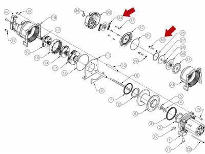 Warn winch clutch group kit by warn - 74926