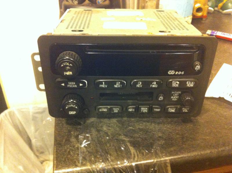 2000 2001 monte carlo impala oem radio cass cd player 
