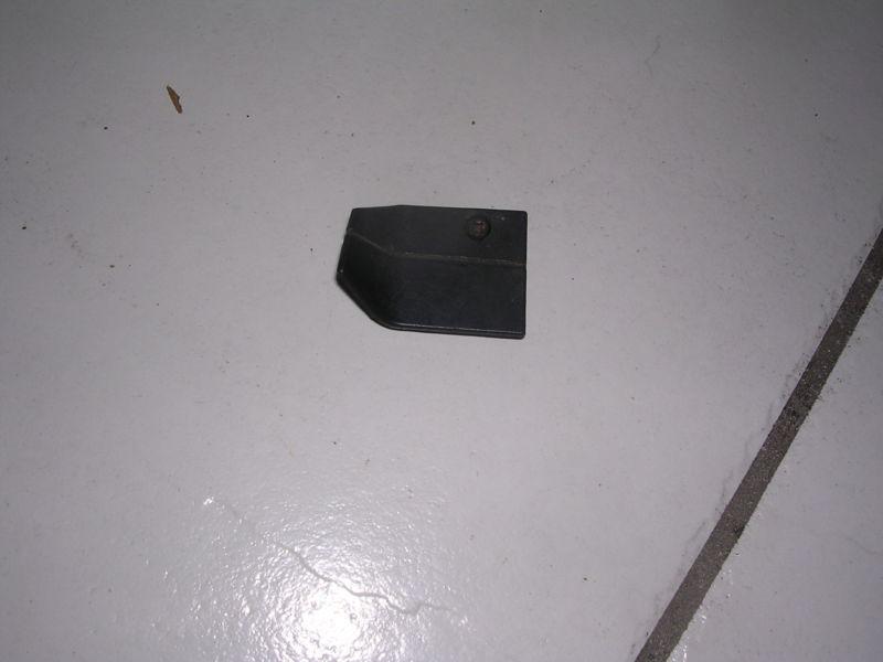 1984-1989 corvette dash key protector, w/screw, gm