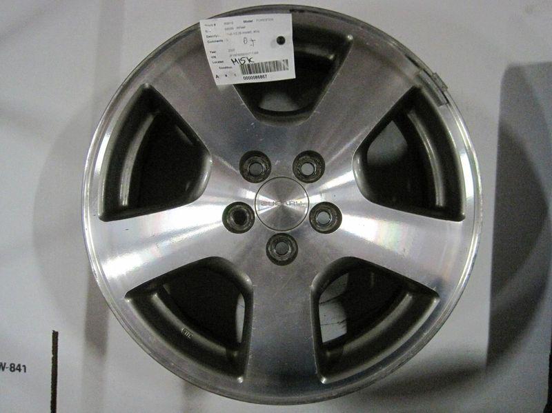 98-00 subaru forester wheel 16x6-1/2 (s model) autogator 