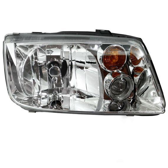 02-05 jetta headlight headlamp assembly & fog lamp front passenger side right rh