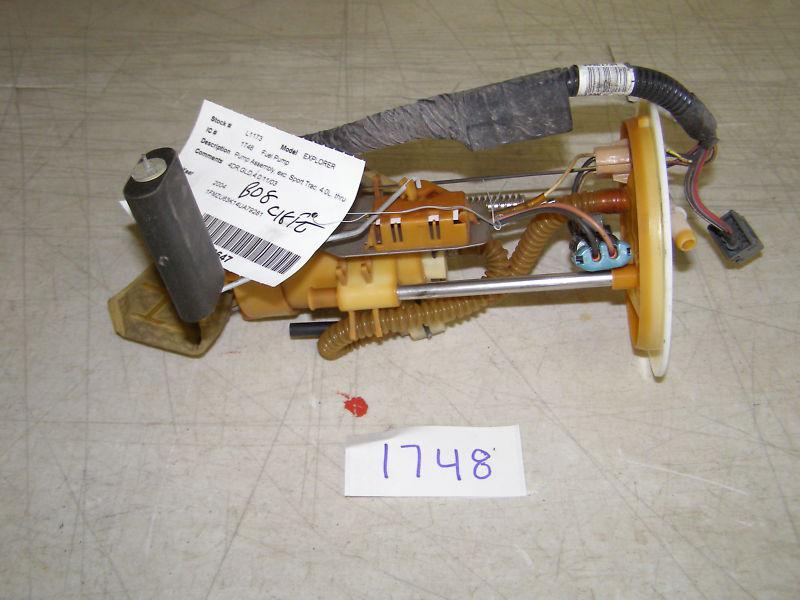 Find 2004 MERCURY MOUNTAINEER FUEL PUMP ASSEMBLY OEM 4.0L in