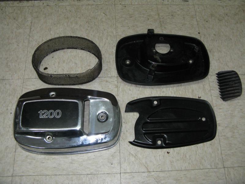 Original "1200" shovelhead harley-davidson air cleaner (takeoff)