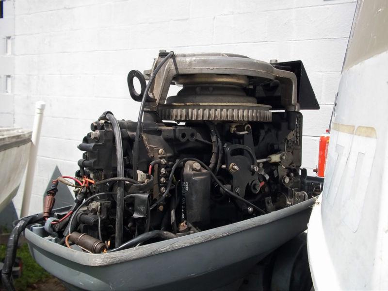 40HP EVINRUDE JOHNSON SHORT SHAFT BOAT MOTOR REMOTE CONTROL , US $900.00, image 2