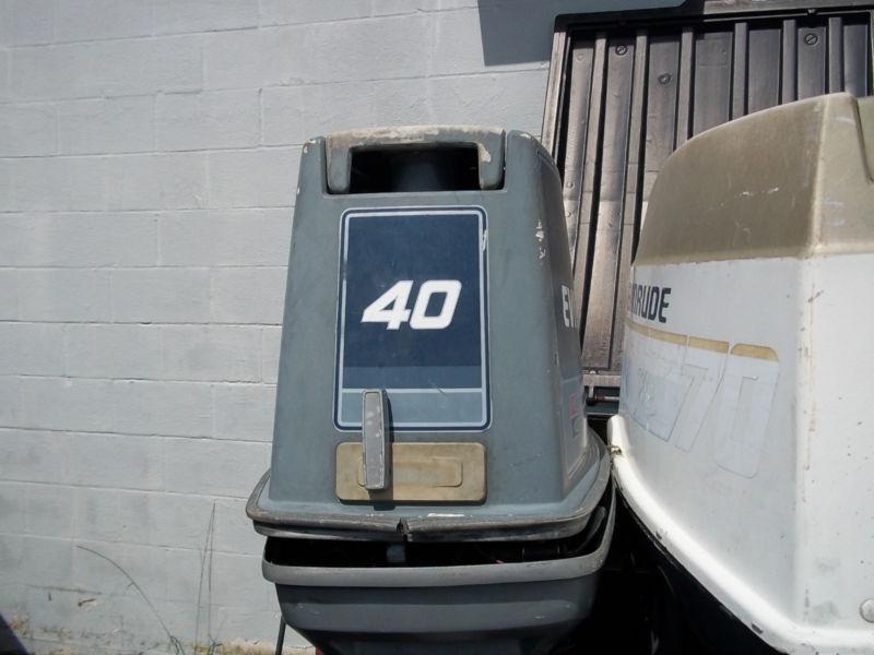 40HP EVINRUDE JOHNSON SHORT SHAFT BOAT MOTOR REMOTE CONTROL , US $900.00, image 6