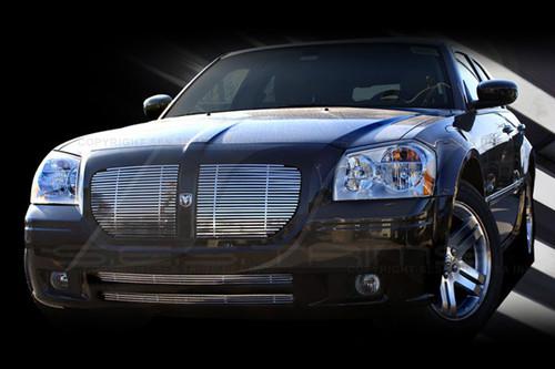 Ses trims ti-cg-121a/b 05-07 dodge magnum billet grille bar grill chromed