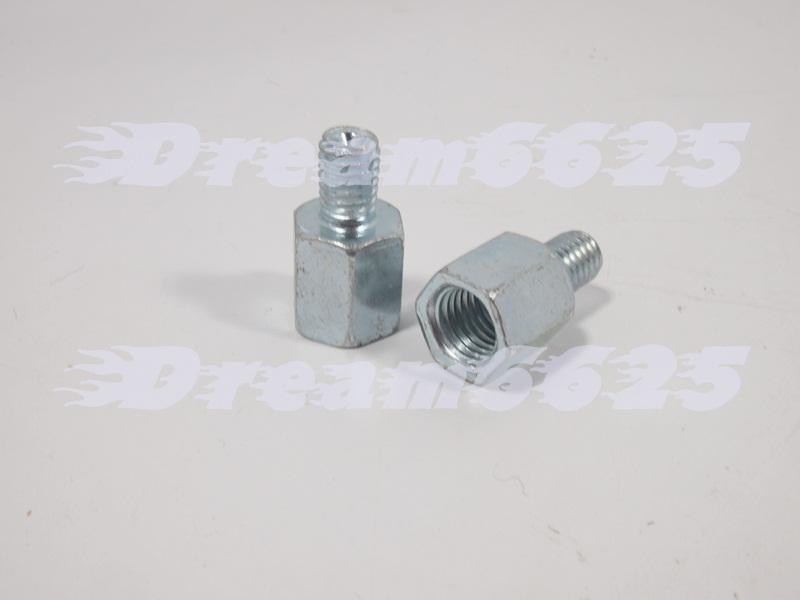 10mm to 8mm mirror thread adapter adaptor for motorcycle motorbike rear side