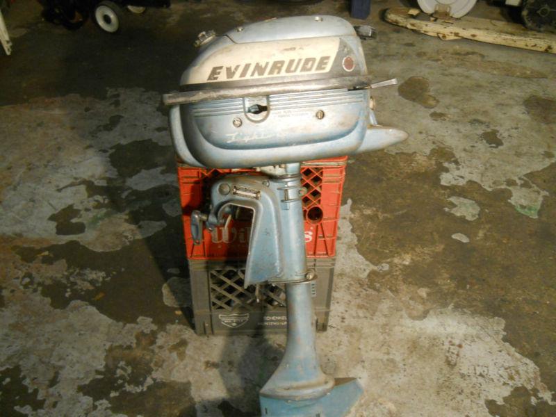 Evinrude lightwin 3hp outboard boat motor