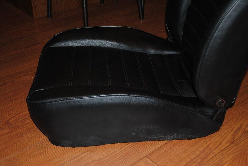 Passenger seat, VERY NICE black leather Porsche 924 944 911 like new (tombstone), US $69.99, image 2